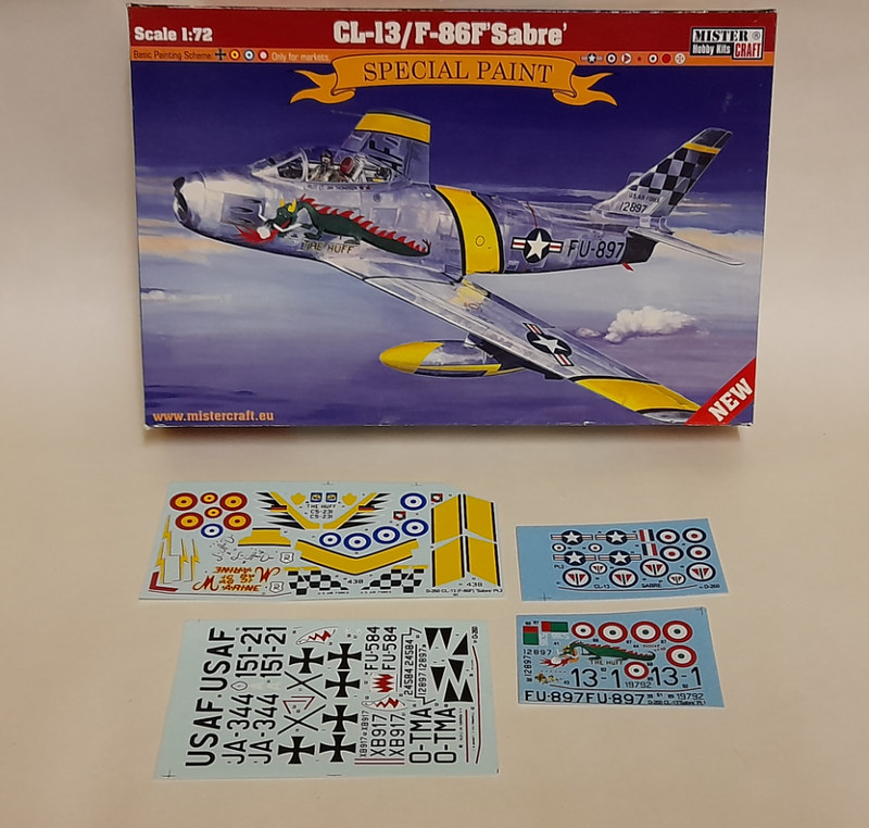 Sabre F-86F Heller 1/72 50534110