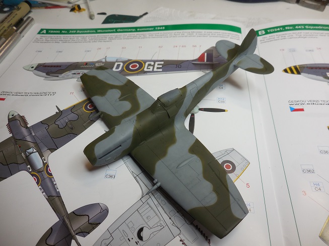 [GB Eduard] Spitfire Mk XVI Bubbletop Eduard 1/72 Dscn6635