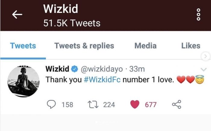 Wizkid Appreciate Naira Marley, Burna Boy, Olamide & Others For The Shutdown of His Show 1-127-10