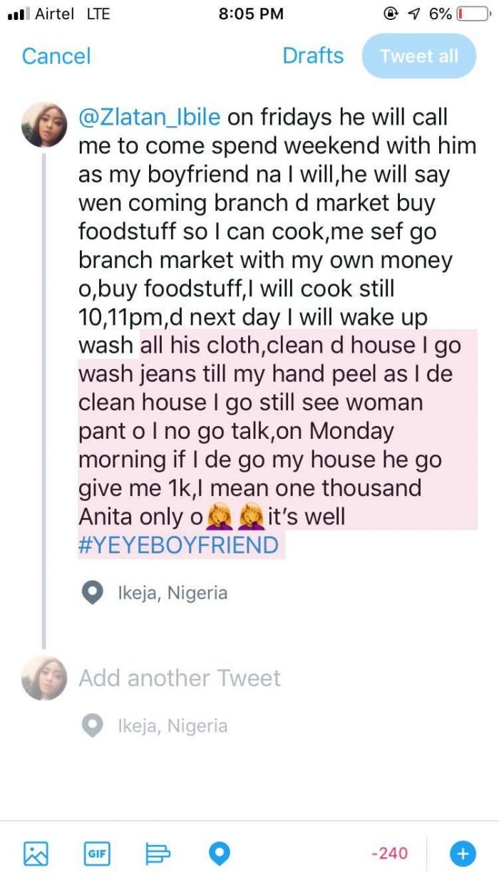 Nigerian Ladies Share Their Experiences On Dating A Yeye Boyfriends  After Zlatan Promise To Give Out Iphone 11 10405812