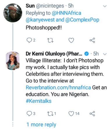 Kemi Olunloyo Shares Throwback Photo With Kanye West Nigerians React 3-6310