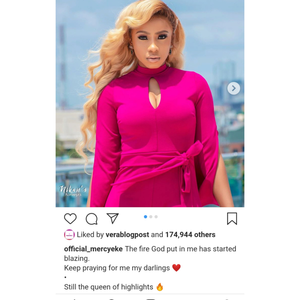 ‘Keep Praying For Me’, BBNaija’s Winner Mercy Begs Fans Inshot11