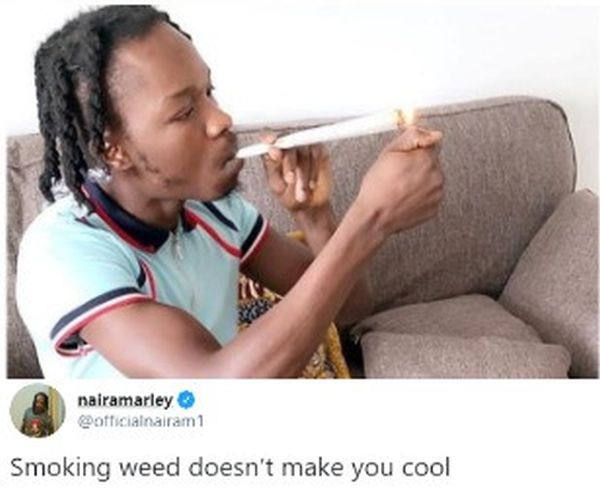 “Smoking Weed Doesn’t Make You Cool” Naira Marley Tweets Naira-10