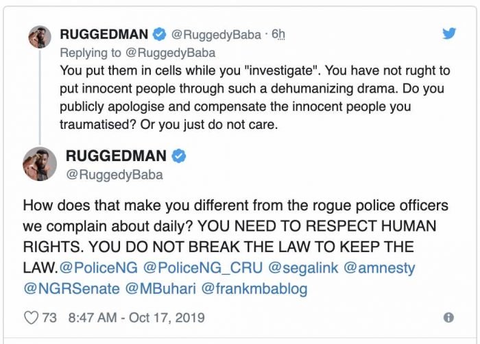 Ruggedman Blasts EFCC Over Arrest Before Investigation (Read What He Said) Rugged13