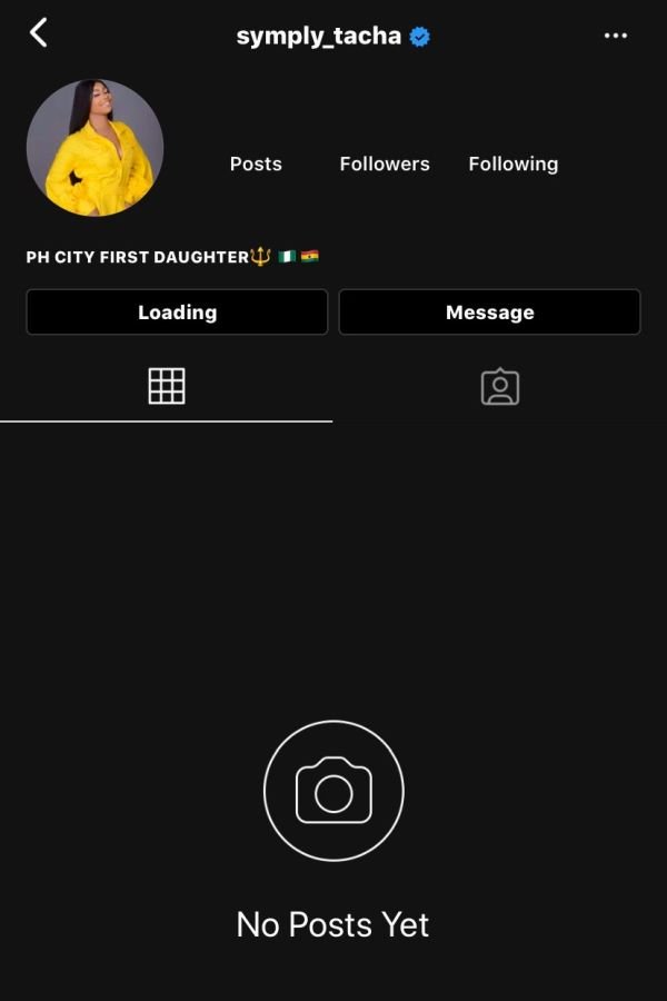 BBNaija Star, Tacha Deactivates Her Instagram Account (See Screenshot) Tacha-20