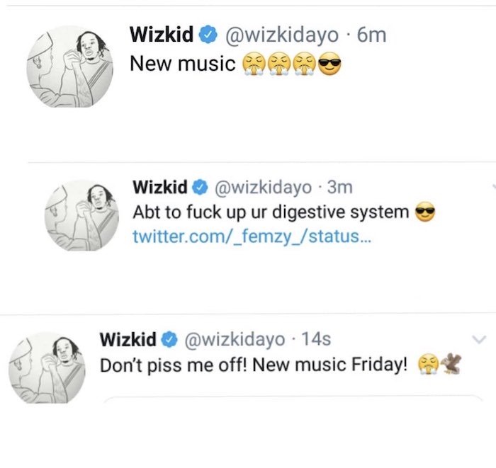 “I’m About To Fvck Up Your Digestive System” – Wizkid Says As He Set To Release New Song On Friday Wizkid25