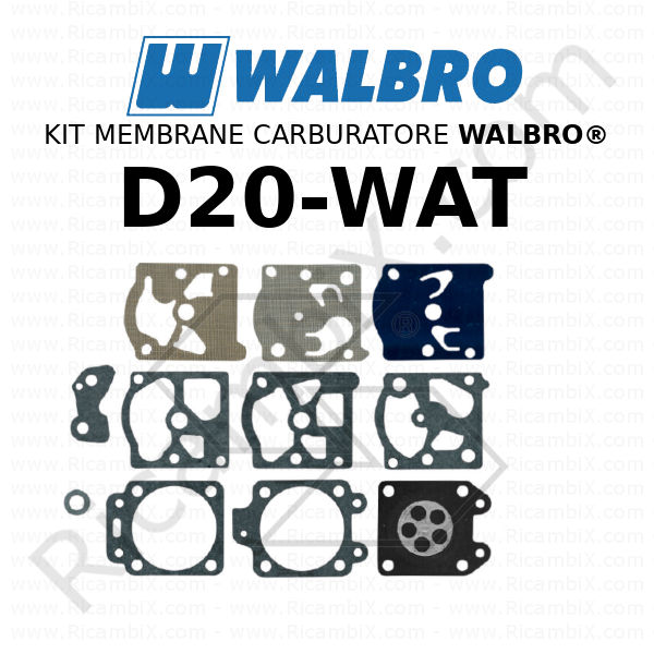 Carburatore Walbro WT 695 Kit-me10