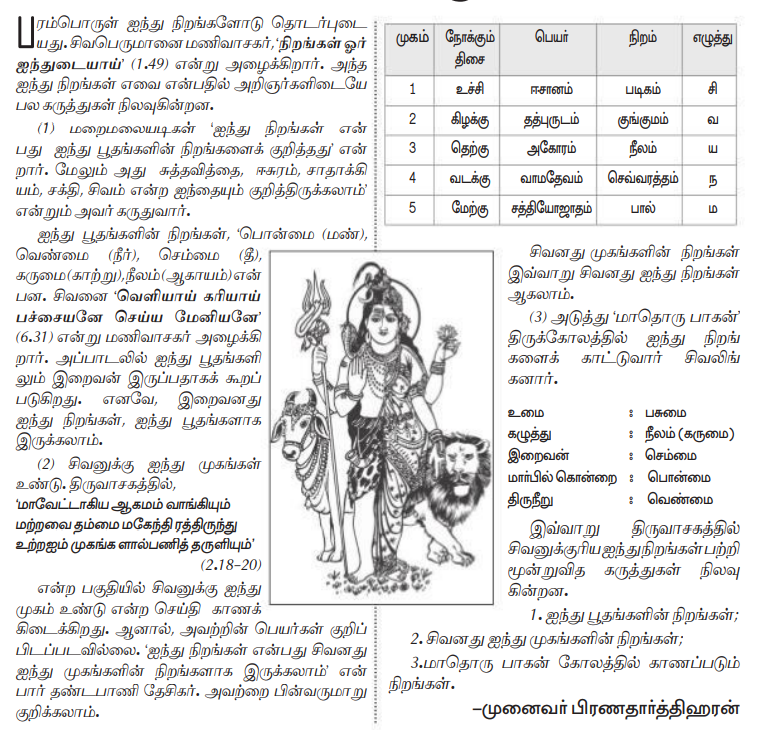 நிறங்கள் ஓர் ஐந்துடையான் Aanmee10