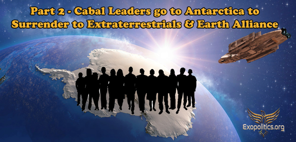 Майкл Салла - Лидеры кабалы отправляются в Антарктиду, чтобы сдаться инопланетянам и Земному Альянсу (2 части) Part-210