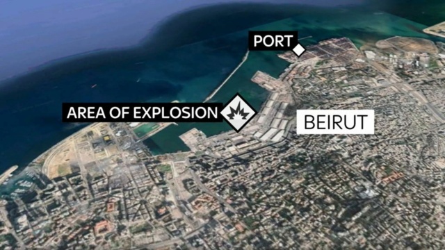 Уровень радиации в Средиземном море вырос в 10 раз после мощного взрыва в Бейруте  Skynew10