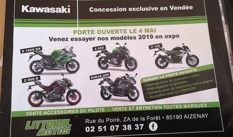 [EVENEMENTS] Porte Ouverte du Littoral moto a Aizenay - Samedi 4 mai 2019 57190311
