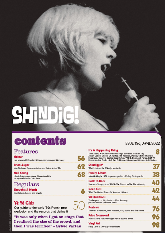magazine - Shindig Magazine sorti aujourd'hui... Shindi10
