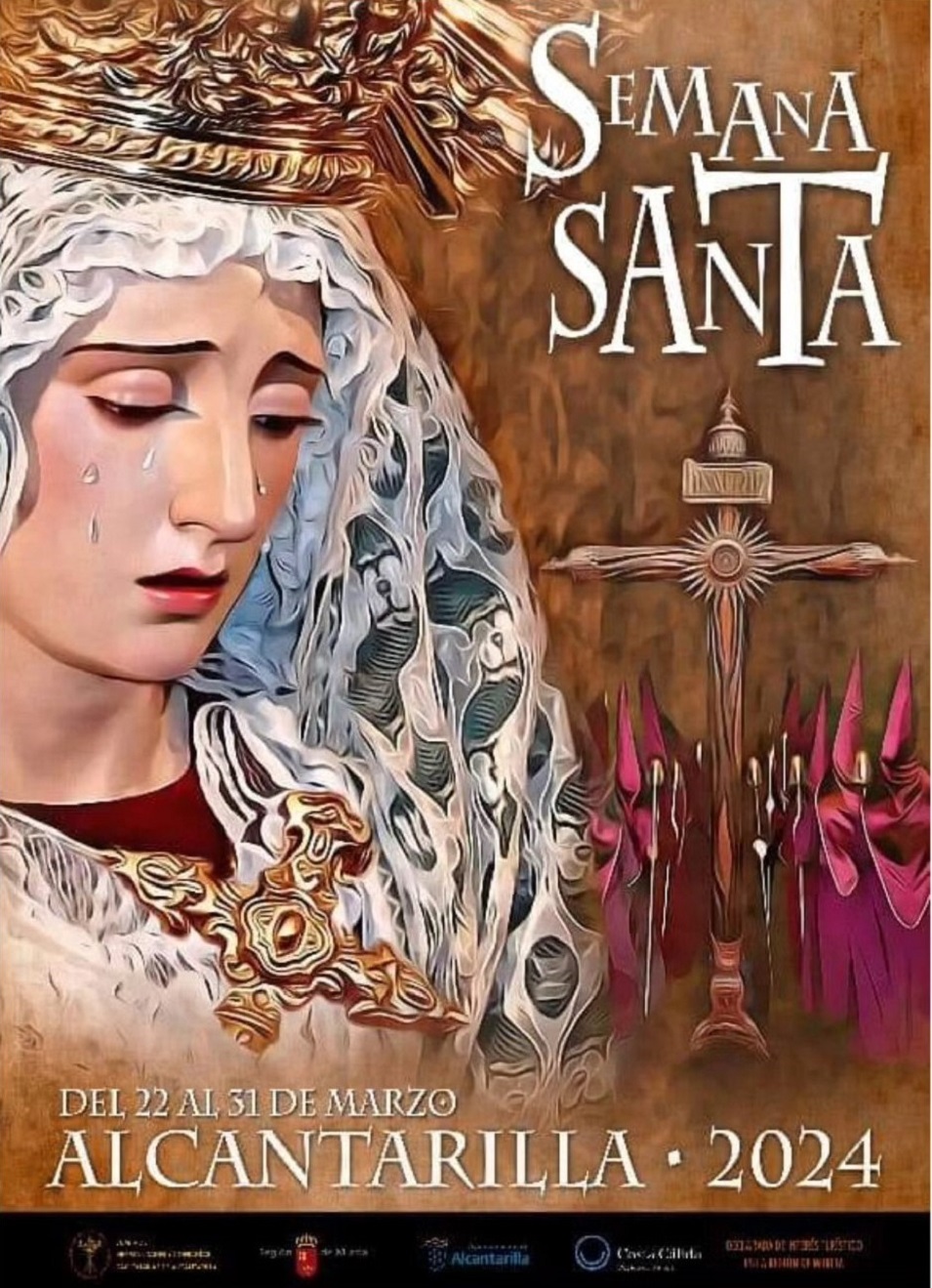 CARTELES  SEMANA  SANTA  2024 Zalcan10