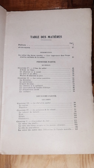 Livre du Capitaine REQUERT "LES FORCES MORALES" Manuel13