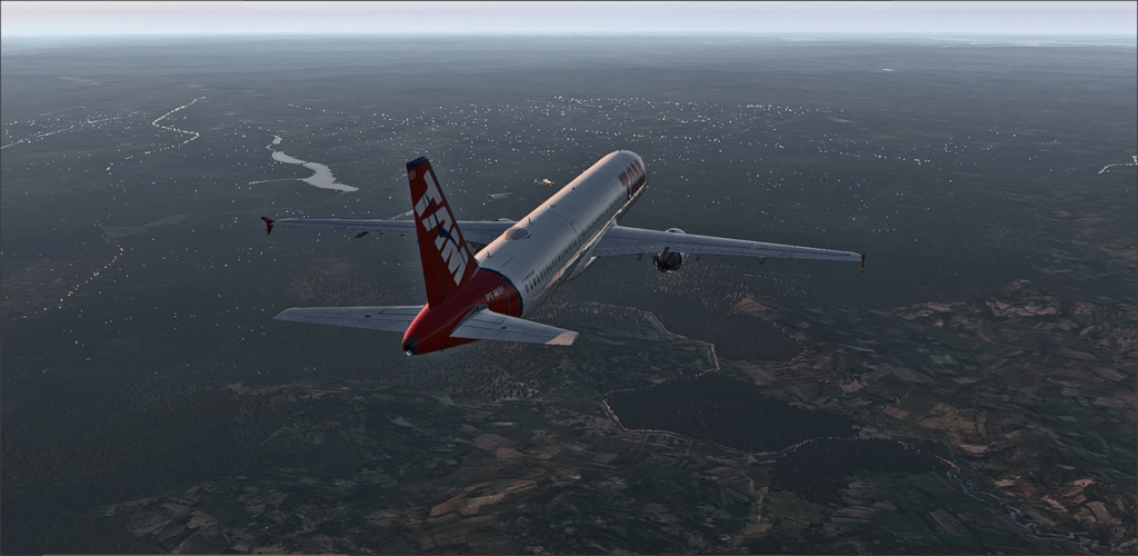 Vôo de Florianópolis(SBFL) à Londrina(SBLO), Airbus A-321 /Tam Snap_276