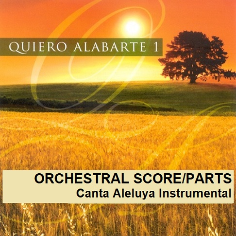 Partitura Orquesta Canta Aleluya Instrumental Maranatha Music Quiero10