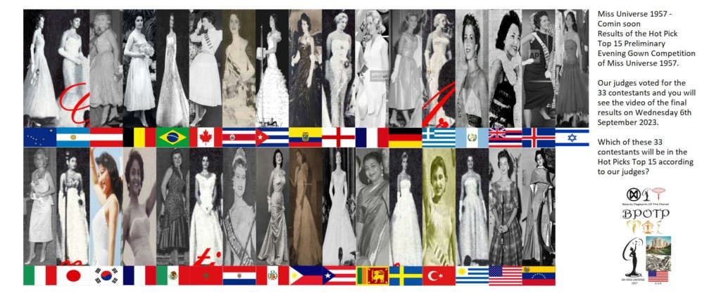 Miss Universo 1957 – Pronto: Resultados del Hot Picks Top 15 Competencia Preliminar en Traje de Noche. 12_cs_12