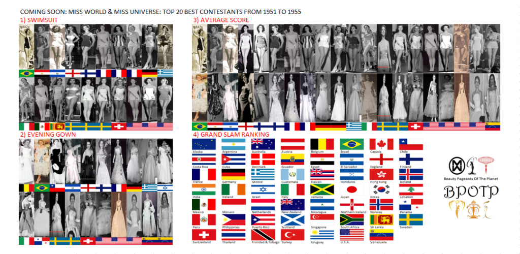 Pronto: Miss Mundo y Miss Universo: Top 20 Mejores Candidatas desde 1951 hasta 1955. 31_cs_11