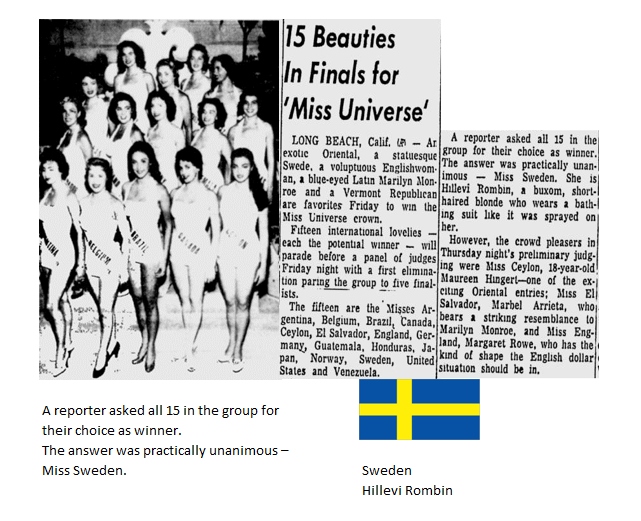 Miss Universo 1955. Datos Interesantes 9.    9_top_10