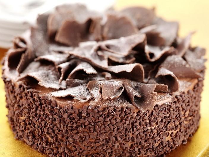 كعكة الشوكولاتة المحلاة للأعياد 13829510