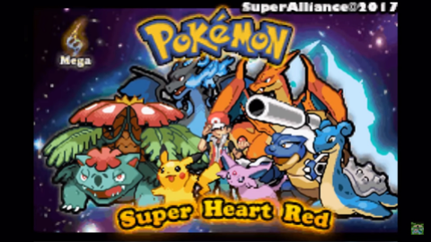 Pokemon Super Heart Red (GBA)