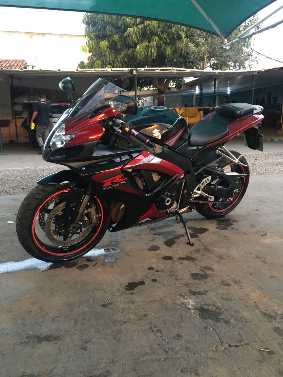 Minha Nega Ruiva GSXR-750 K7 Whatsa11