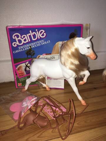Barbie blinking beauty horse hot sale