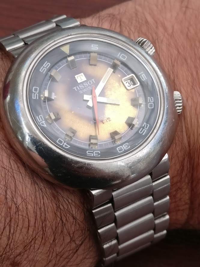 [Vendido] Relógio Tissot Eletronic T12 em caixa original Img_2141