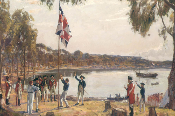 26 janvier 1788: arrivée des premiers colons européens en Australie à bord de la First Fleet  First-10