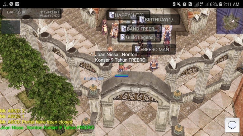 Event Screenshot Game 9TH FreeRO (Android) Whatsa10