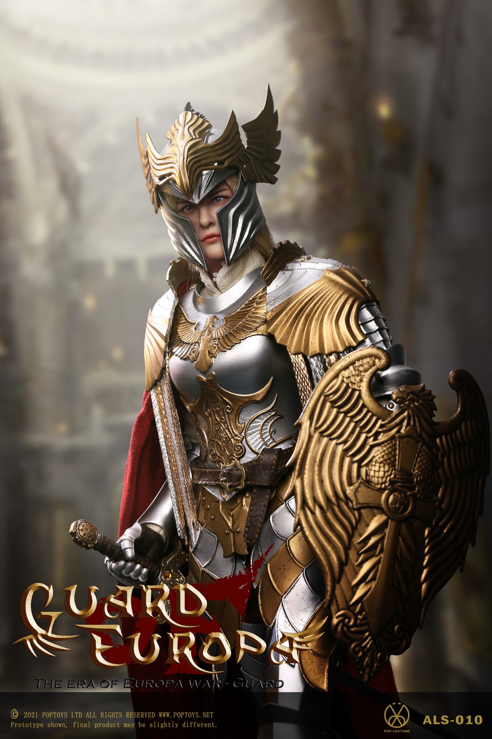 POPTOYS new product: 1/6 Europa War II-Guardian of the Eagle Iron Armored Eagle Guard Silver Edition/Black Armor Edition/War Horse Knight22