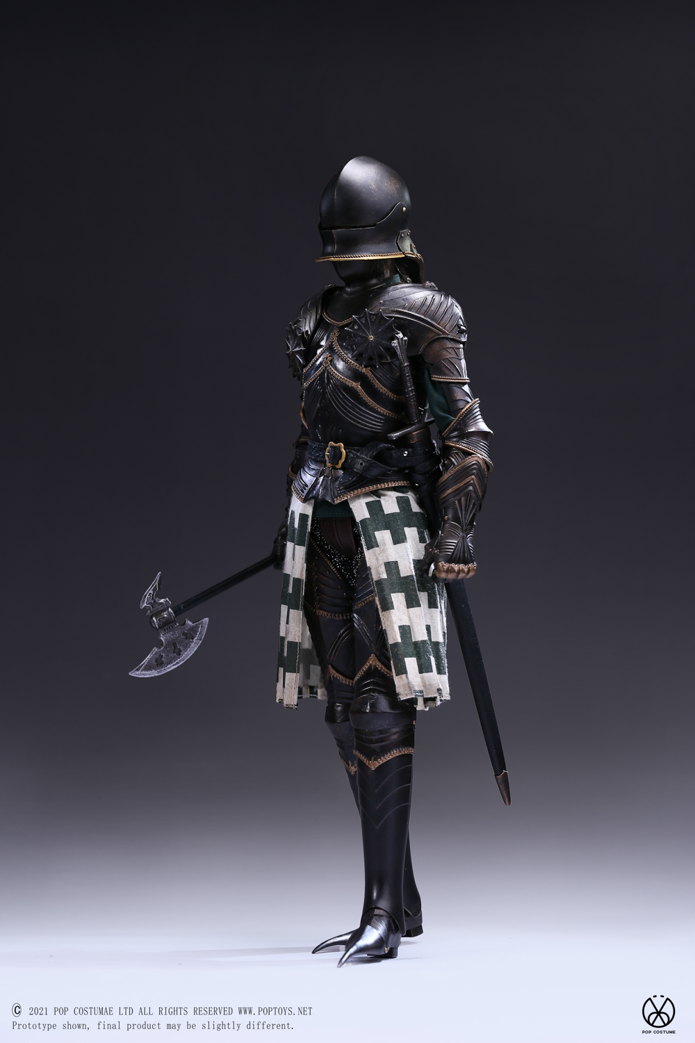 POPTOYS new product: 1/6 Europa War III- Gothic Knights and War horse Knight81