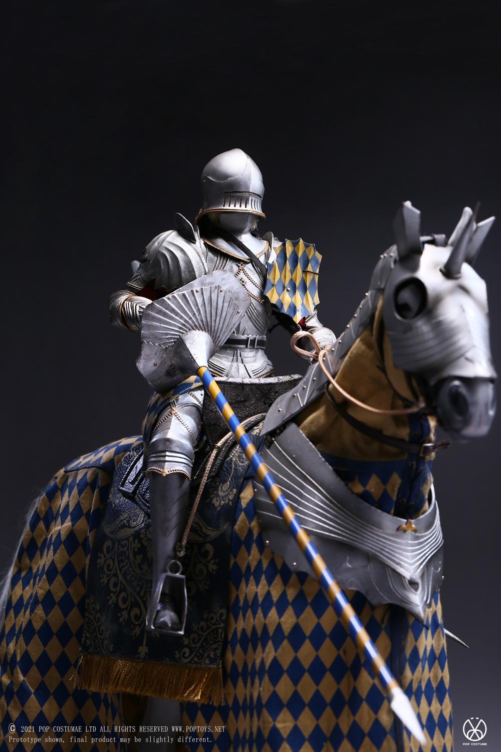POPTOYS new product: 1/6 Europa War III- Gothic Knights and War horse Knight88