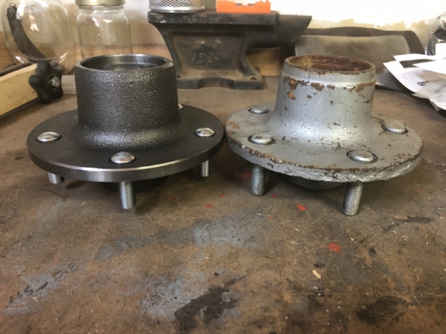 Front Hubs made for a 68 Camaro / Nova on a 1st / 2nd Gen G Van? 7e362010