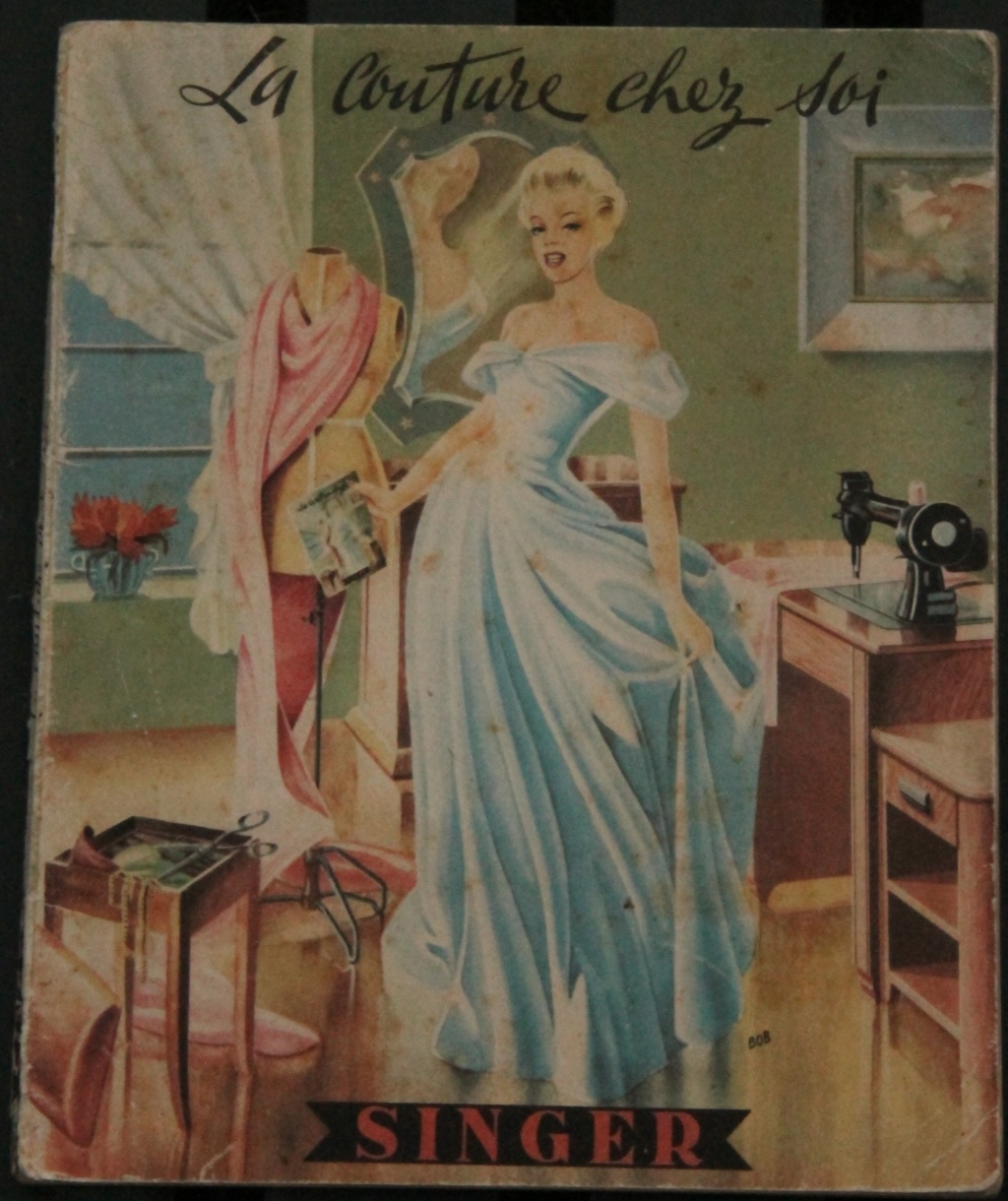 Livre Singer "La couture chez soi" années 50 Img_6415