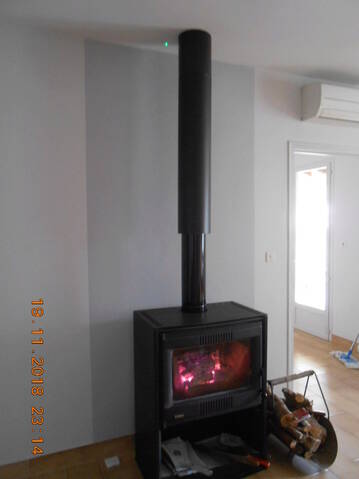 Kit récupérateur de chaleur pour cheminée