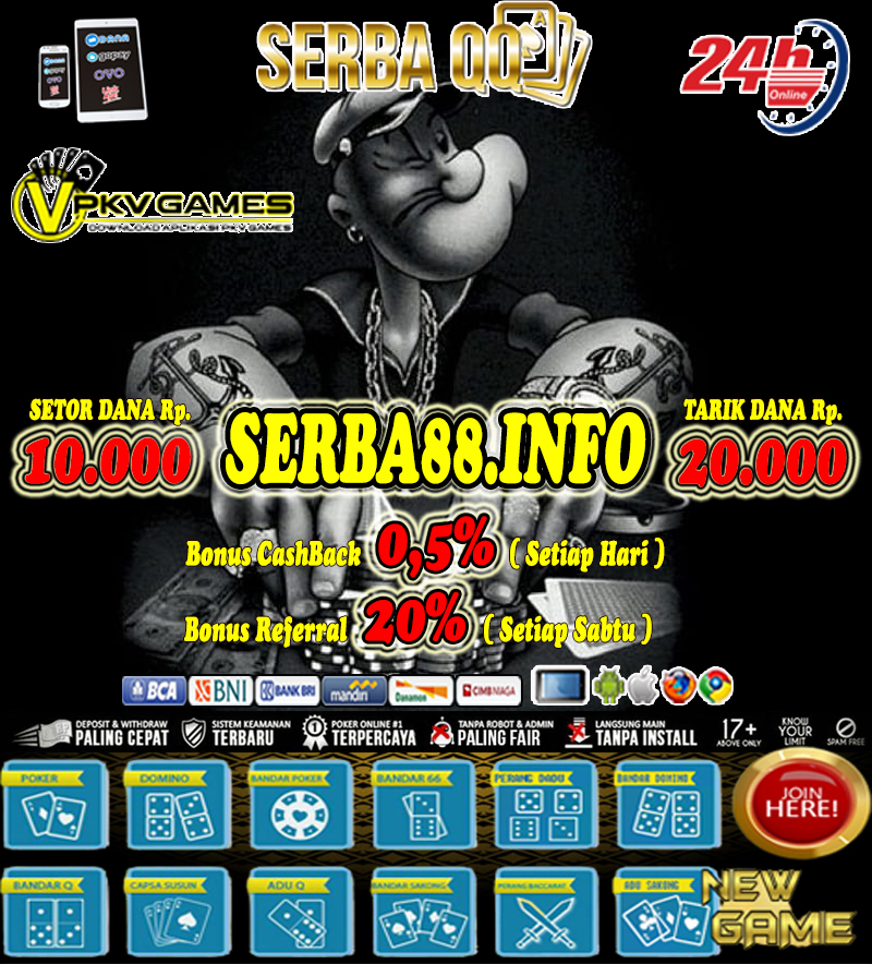 SERBAQQ: SITUS RESMI JUDI POKER DAN DOMINO ONLINE TERPERCAYA To25710