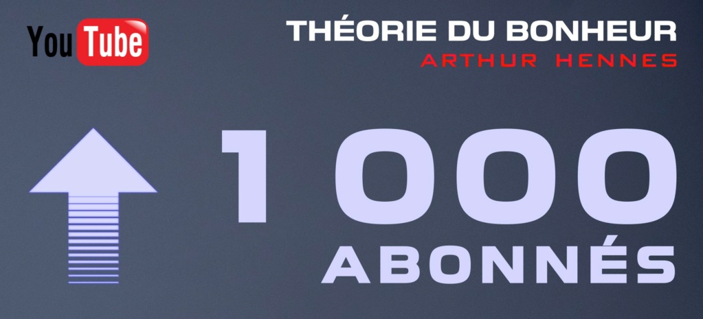 Passage des 1000 abonnés, remerciement et retour d'XP 1000ab10