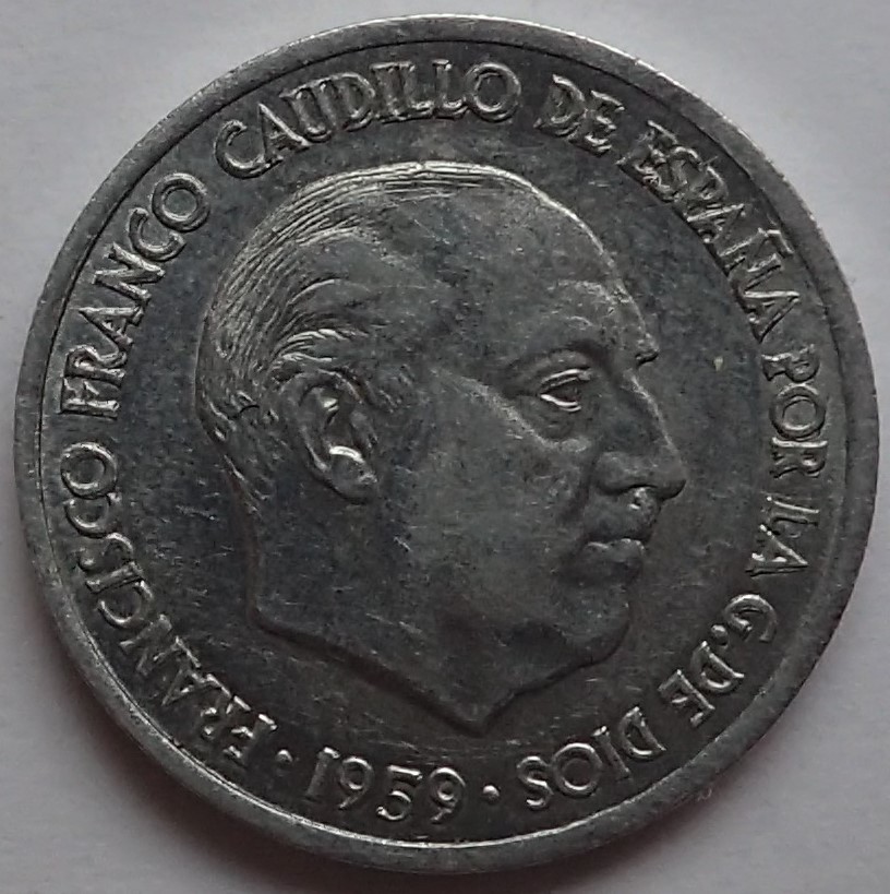 10 Centimos 1959. Estado Español.  112