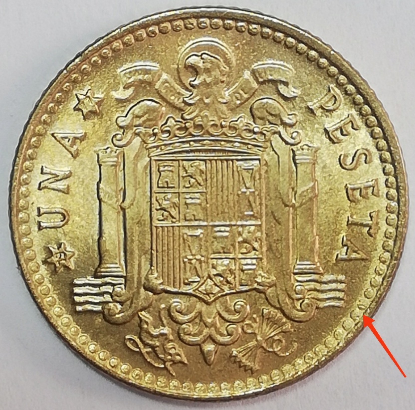 1 Peseta de 1975*77. CUÑO PIDIENDO SOCORRO. Img_2113