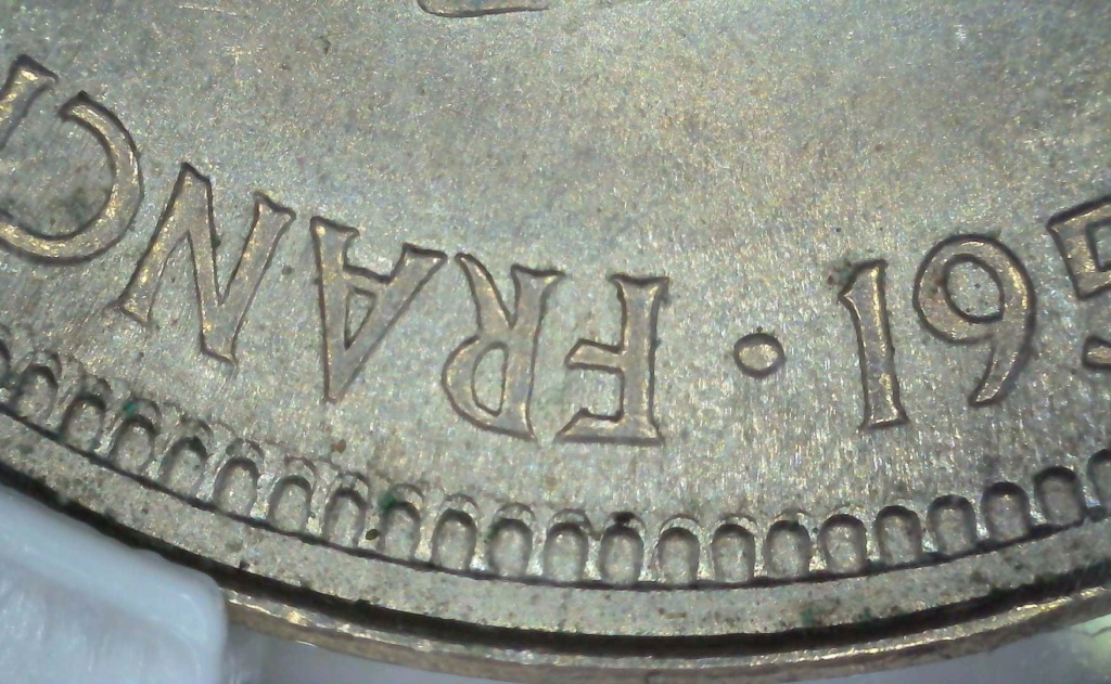 25 pesetas 1957 sin reverso. S2024011