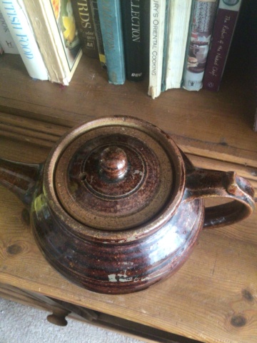 Large tenmoku teapot - Pete Palmer  622dc310