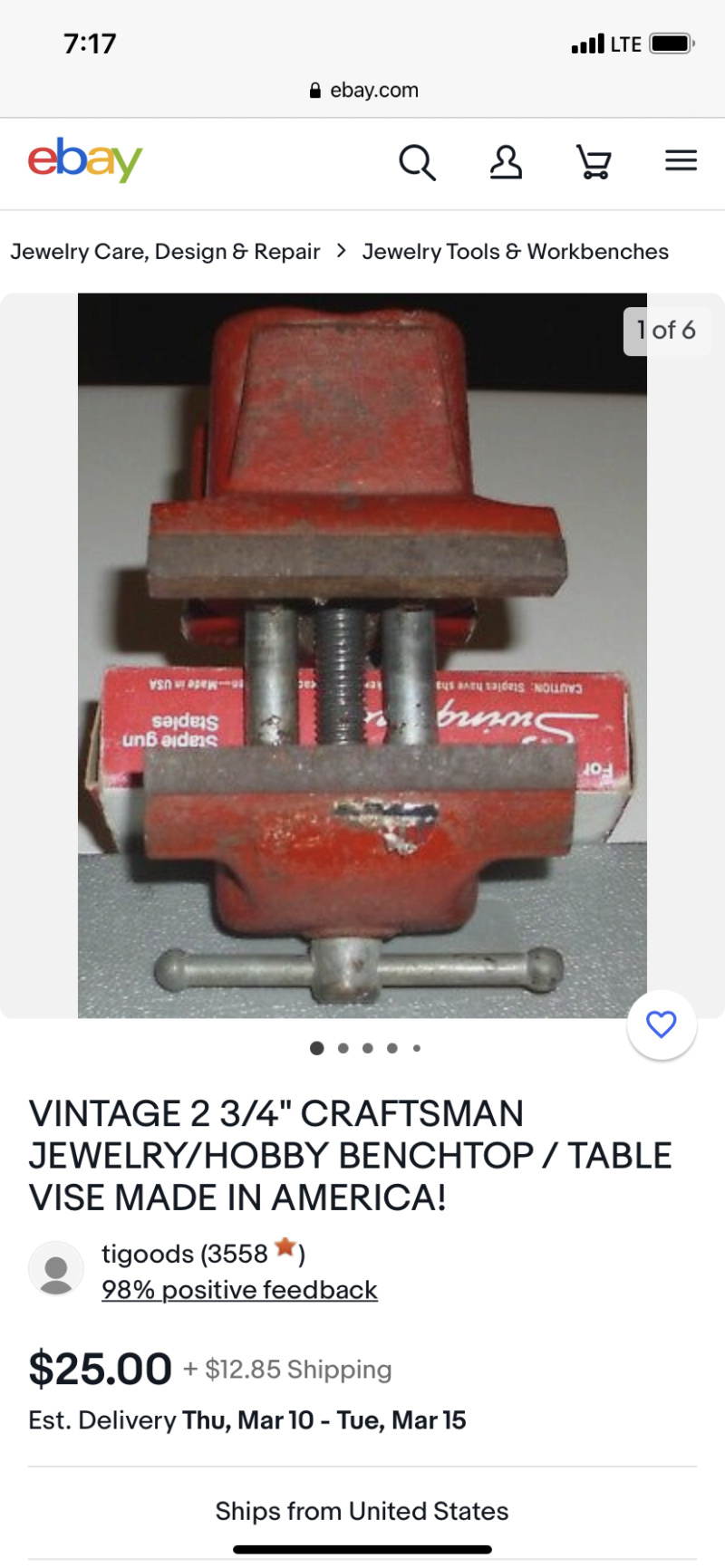 Old Bench Vise 3c3a3710