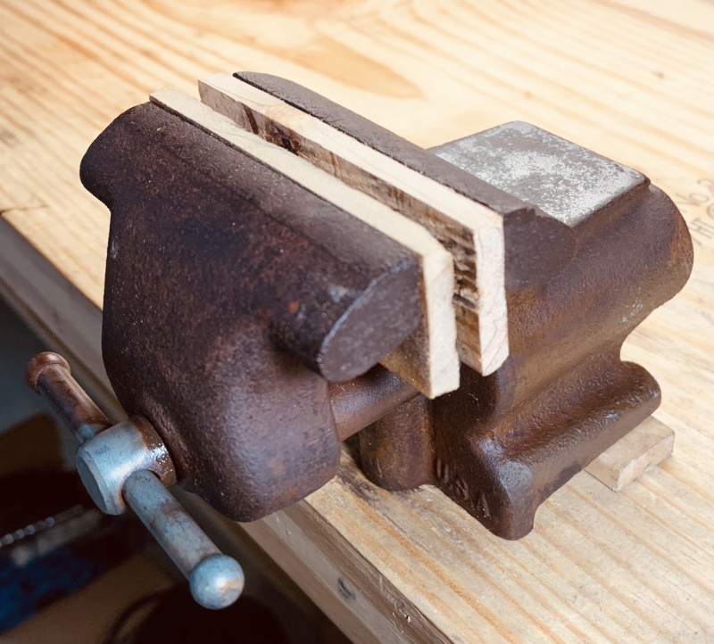 Old Bench Vise 402a3710