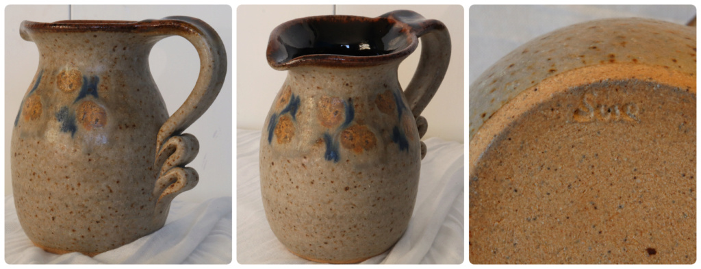 A LOVELY JUG - marked SUE? Sue110