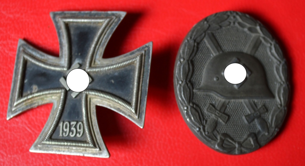 identification insigne argent blessés et croix de fer première classe Dsc_5910