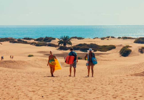 La playa de Maspalomas  Screen51