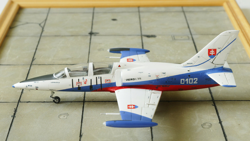 [KP-AERO TEAM]  Aero L-39 Albatros de la Patrouille Slovaque "FINI" _bpo8110