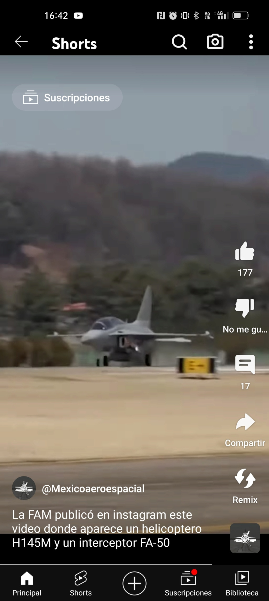 Video filtrado de aeronaves de la fuerza aérea  Screen10