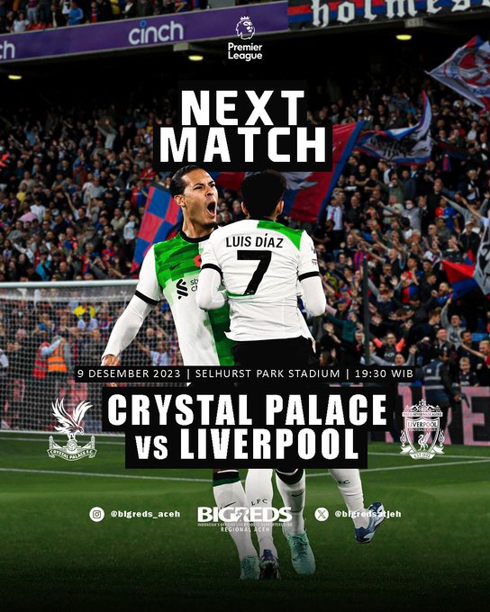 16. Spieltag der Premier League 2023/24 » 09.12. 13:30 h » Crystal Palace - FC Liverpool 1:2 (0:0) - Seite 2 40903210